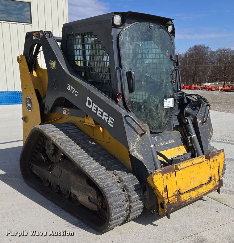 image for item EC4028 2018 John Deere 317G tracked skid steer loader