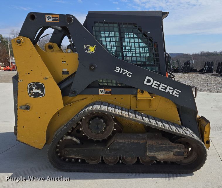 image for item EC4028 2018 John Deere 317G tracked skid steer loader