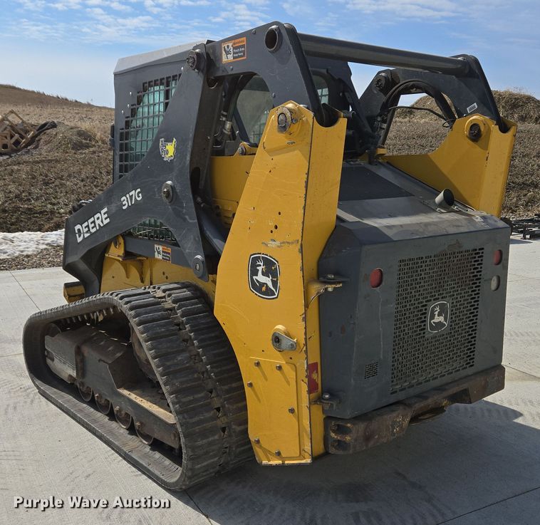 image for item EC4028 2018 John Deere 317G tracked skid steer loader