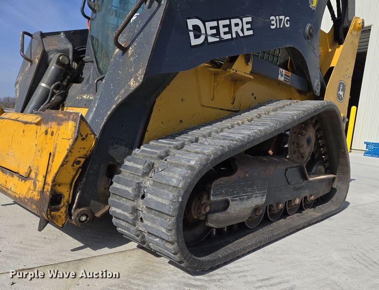 image for item EC4028 2018 John Deere 317G tracked skid steer loader