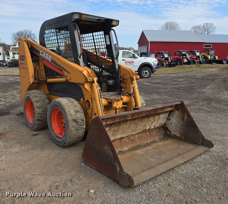image for item EC4029 2008 Case 430 skid steer loader