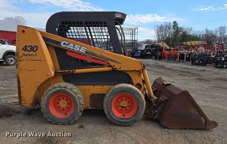 image for item EC4029 2008 Case 430 skid steer loader