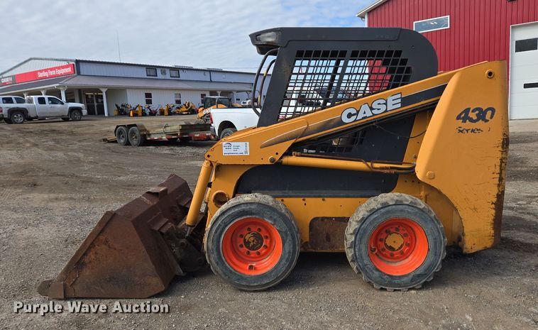image for item EC4029 2008 Case 430 skid steer loader