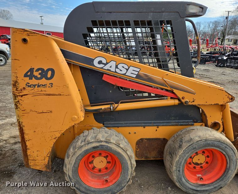 image for item EC4029 2008 Case 430 skid steer loader