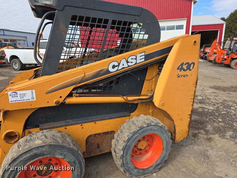 image for item EC4029 2008 Case 430 skid steer loader