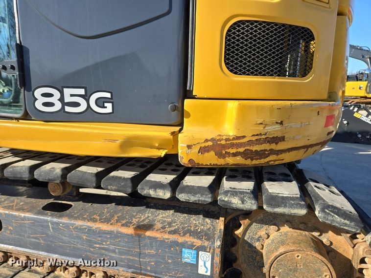 image for item EC4032 2020 John Deere 85G mini excavator