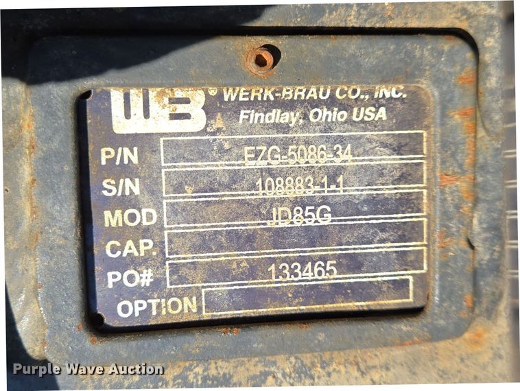 image for item EC4032 2020 John Deere 85G mini excavator