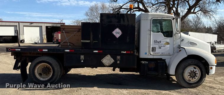 image for item ED4091 1996 Kenworth T300 flatbed truck