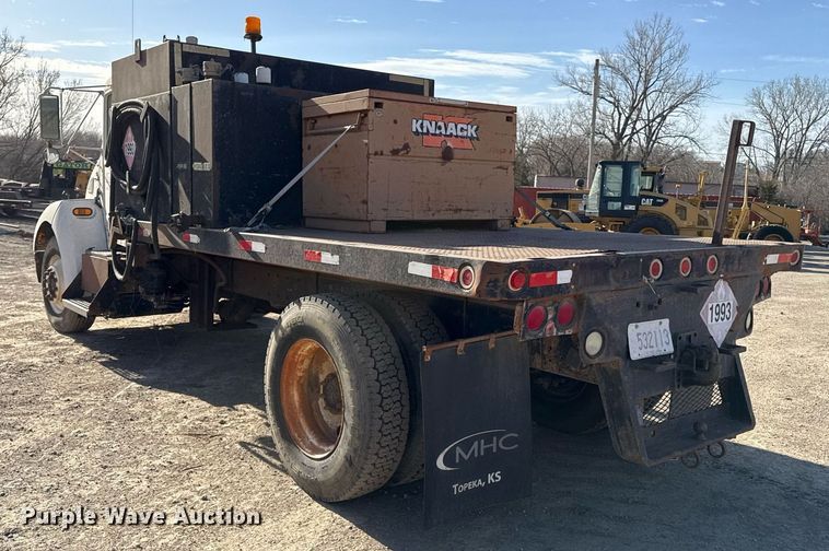 image for item ED4091 1996 Kenworth T300 flatbed truck