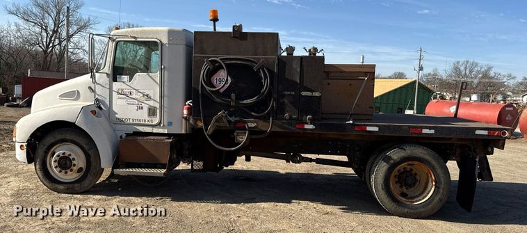 image for item ED4091 1996 Kenworth T300 flatbed truck
