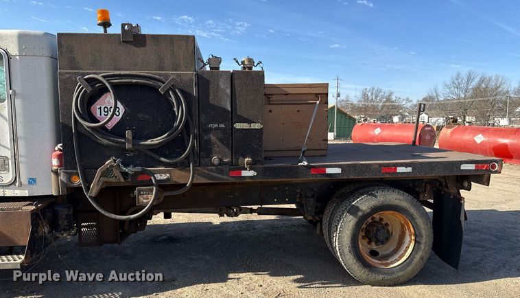 image for item ED4091 1996 Kenworth T300 flatbed truck