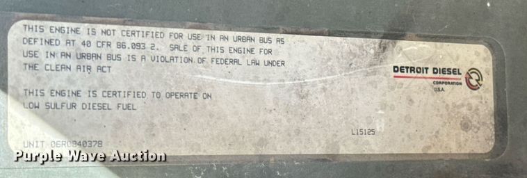 image for item ED5558 2006 Sterling A-Line dump truck