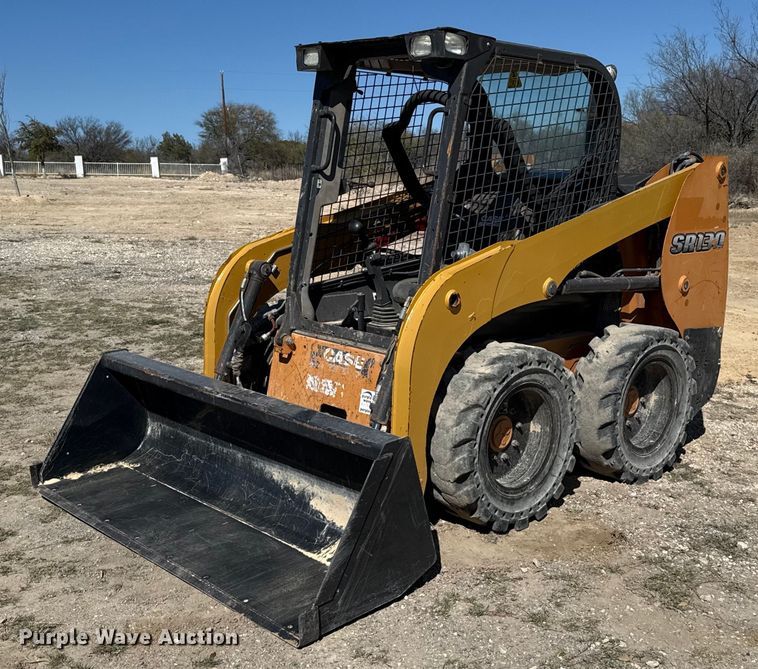 image for item ED5559 2014 Case SR130 skid steer loader