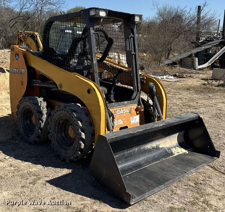 image for item ED5559 2014 Case SR130 skid steer loader