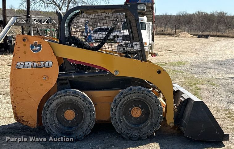 image for item ED5559 2014 Case SR130 skid steer loader