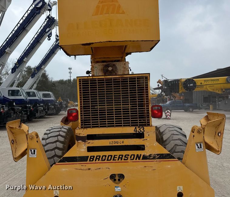 image for item ED5562 2012 Broderson RT-300-2F crane