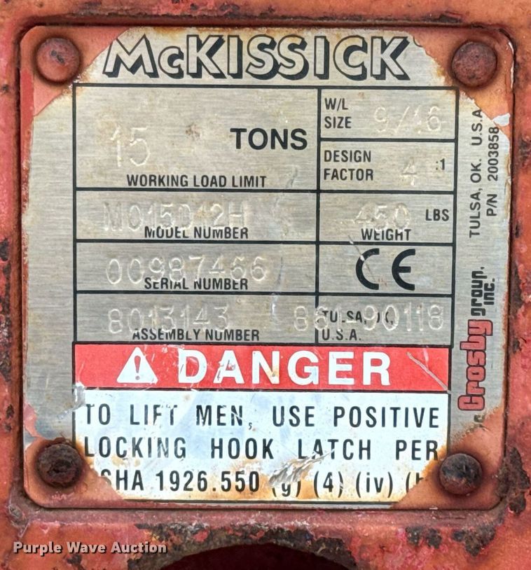 image for item ED5562 2012 Broderson RT-300-2F crane