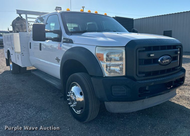 image for item EG1112 2013 Ford F550 Super Duty  Crew Cab utility / service truck
