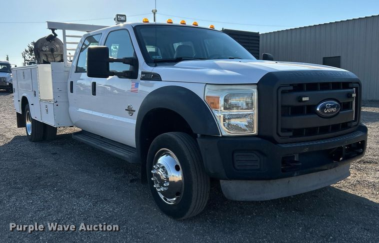 image for item EG1112 2013 Ford F550 Super Duty  Crew Cab utility / service truck