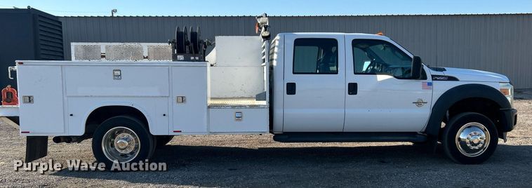 image for item EG1112 2013 Ford F550 Super Duty  Crew Cab utility / service truck