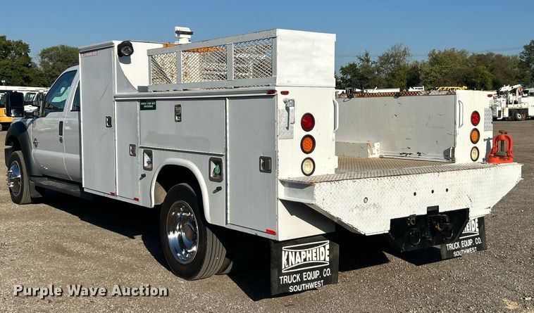 image for item EG1112 2013 Ford F550 Super Duty  Crew Cab utility / service truck