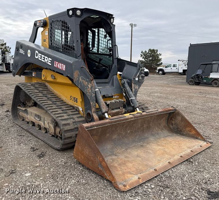 image for item EG2465 2017 John Deere 331G tracked skid steer loader