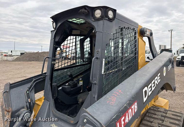 image for item EG2465 2017 John Deere 331G tracked skid steer loader