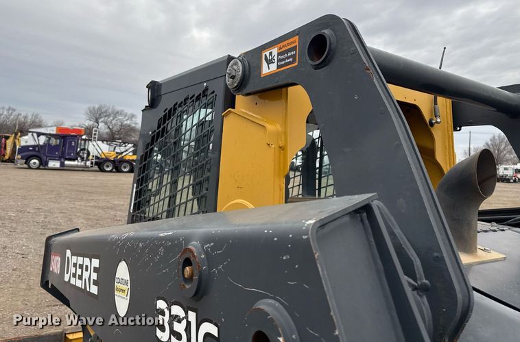 image for item EG2465 2017 John Deere 331G tracked skid steer loader