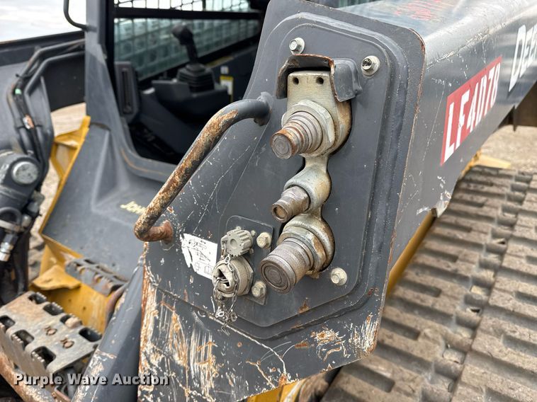 image for item EG2465 2017 John Deere 331G tracked skid steer loader