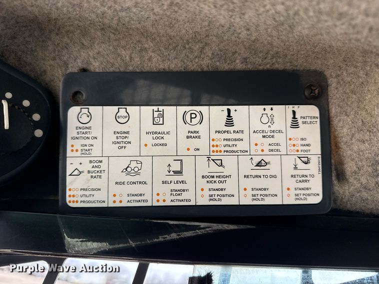 image for item EG2465 2017 John Deere 331G tracked skid steer loader