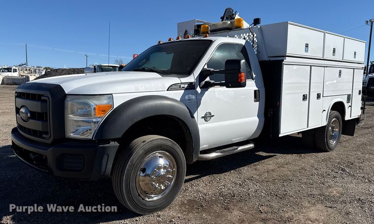 image for item EG2588 2013 Ford F550 Super Duty utility / service truck