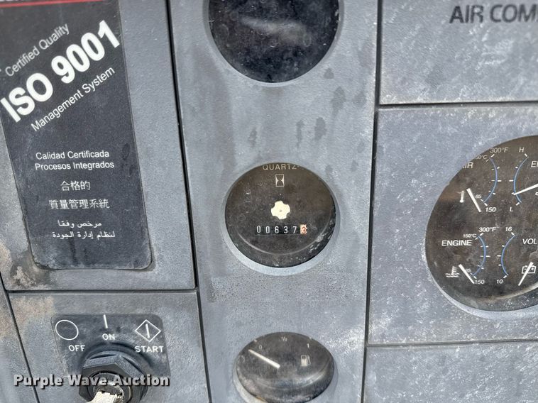 image for item EG2609 Ingersoll Rand P185WJD air compressor