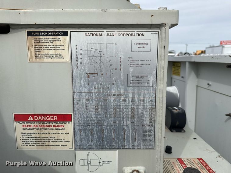 image for item EG2613 2012 Freightliner 114SD crane truck