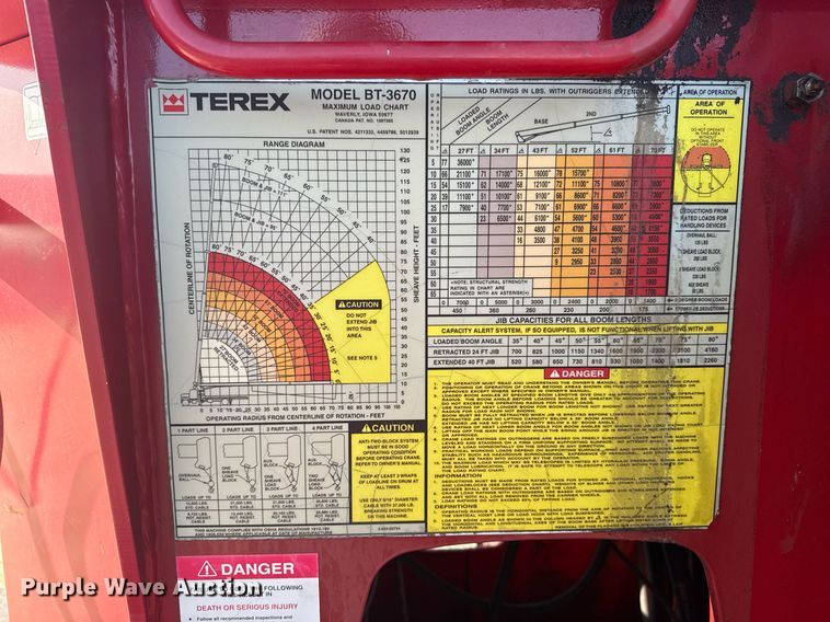 image for item EG2617 2007 Ford F750 Super Duty crane truck