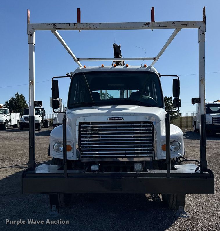 image for item EG2620 2007 Freightliner Business Class M2 Crew Cab crane truck