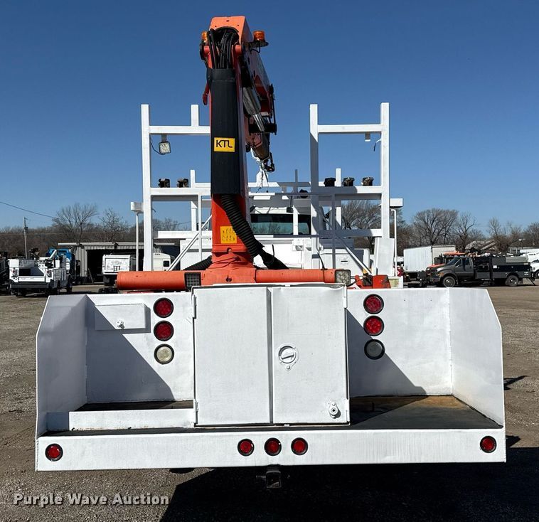 image for item EG2620 2007 Freightliner Business Class M2 Crew Cab crane truck