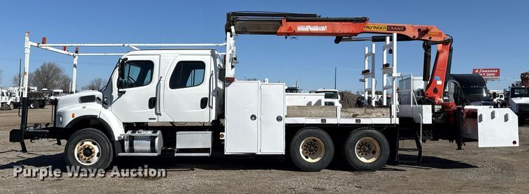 image for item EG2620 2007 Freightliner Business Class M2 Crew Cab crane truck