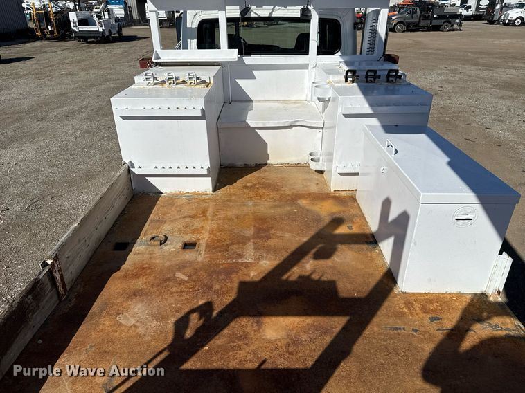 image for item EG2620 2007 Freightliner Business Class M2 Crew Cab crane truck