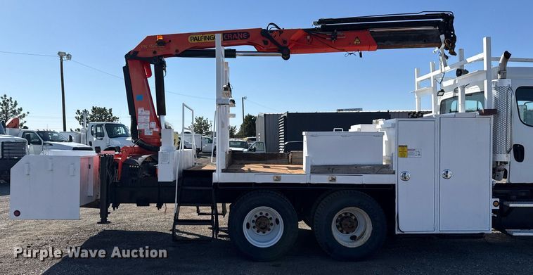 image for item EG2620 2007 Freightliner Business Class M2 Crew Cab crane truck