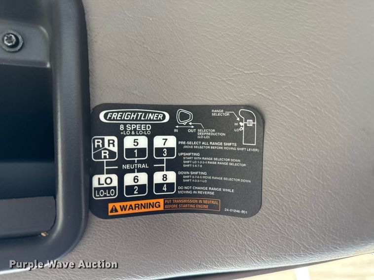 image for item EG2620 2007 Freightliner Business Class M2 Crew Cab crane truck