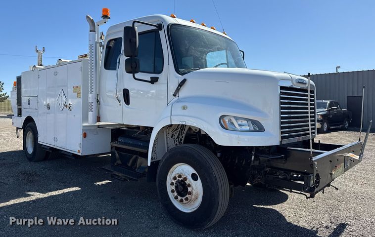 image for item EG2622 2013 Freightliner Business Class M2 Ext. Cab utility / service truck