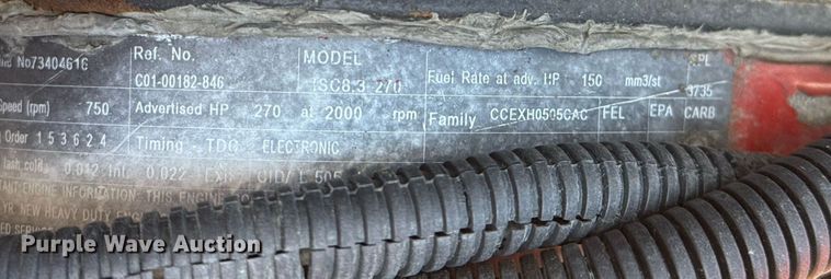 image for item EG2622 2013 Freightliner Business Class M2 Ext. Cab utility / service truck