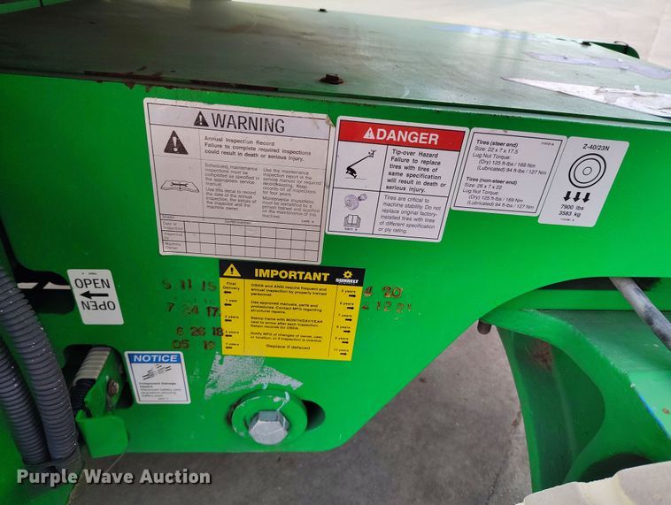 image for item EH0186 2015 Genie  Z-40/23N RJ boom lift