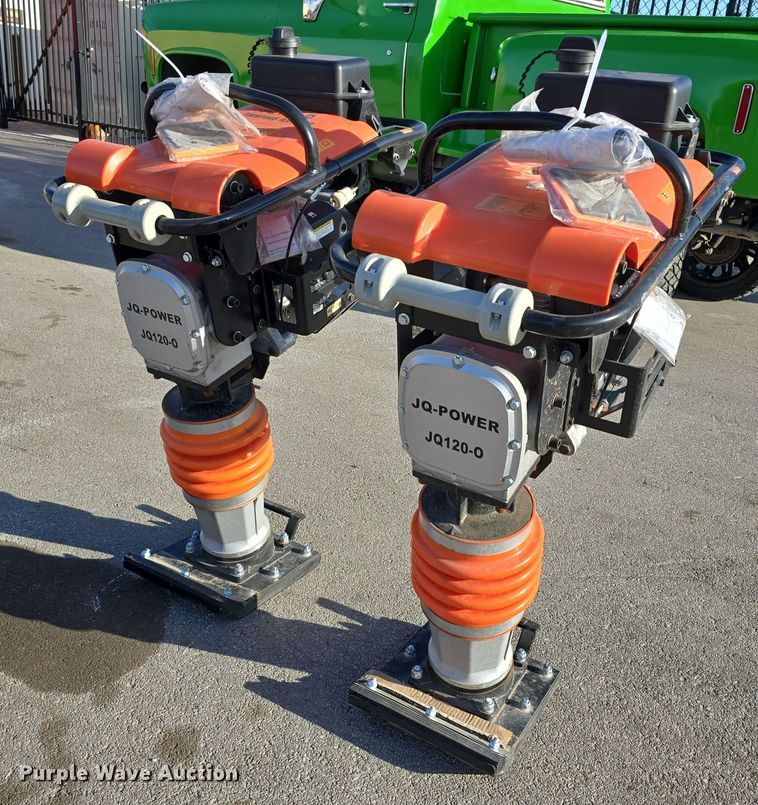 image for item EH8725 (2) JQ Power JQ120-O plate compactors