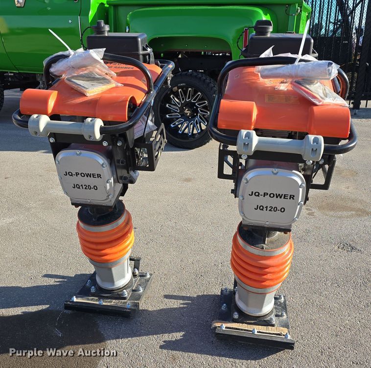 image for item EH8725 (2) JQ Power JQ120-O plate compactors