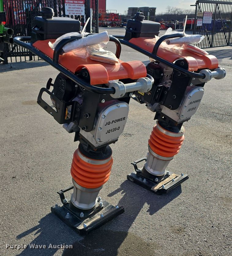 image for item EH8725 (2) JQ Power JQ120-O plate compactors