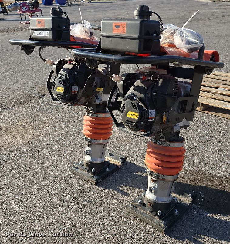 image for item EH8725 (2) JQ Power JQ120-O plate compactors