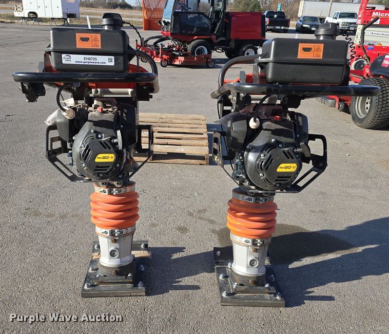 image for item EH8725 (2) JQ Power JQ120-O plate compactors