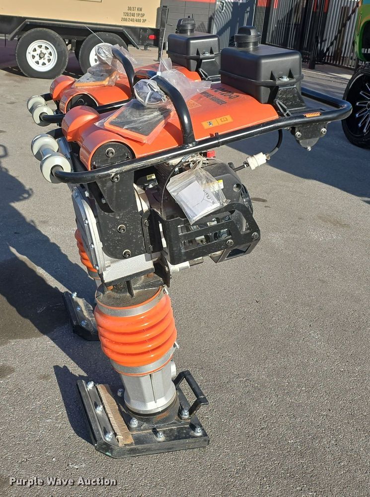 image for item EH8725 (2) JQ Power JQ120-O plate compactors