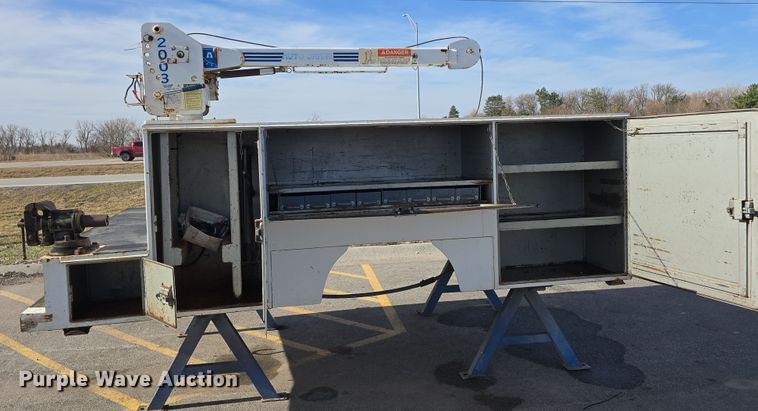 image for item EH8738 Service truck bed